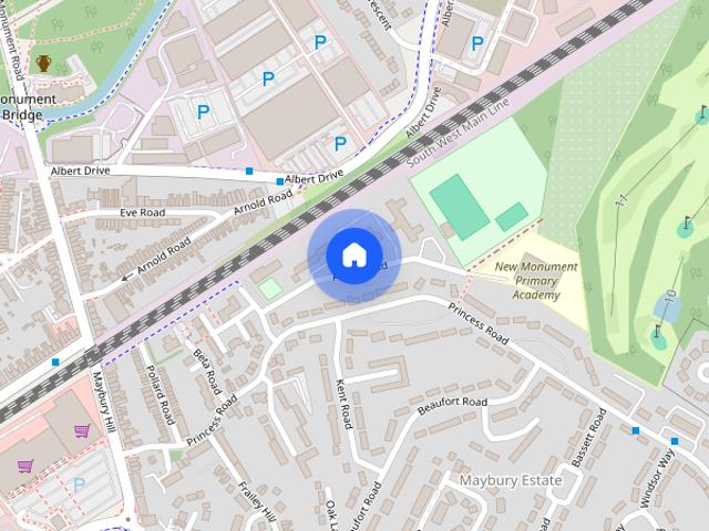 House for rent in Sheerwater, Woking