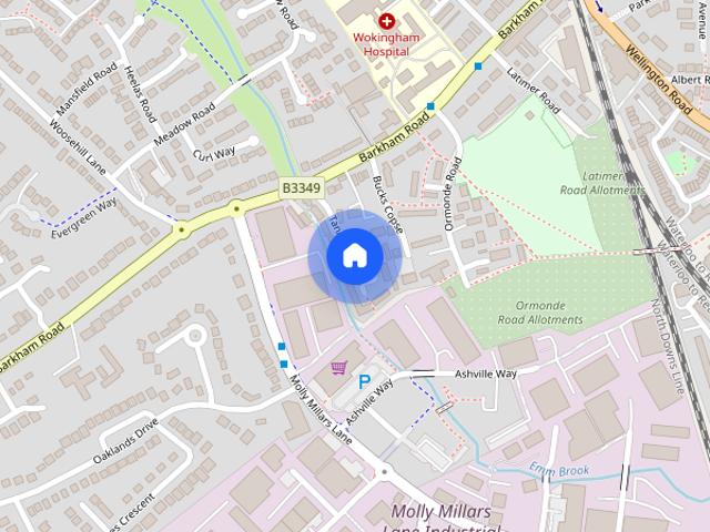 Apartment for rent in Emmbrook, Wokingham
