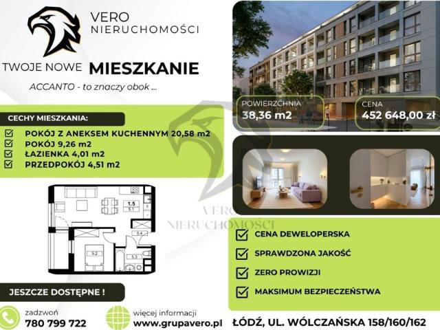 Mieszkanie na sprzedaż w Łódź, Łódzkie