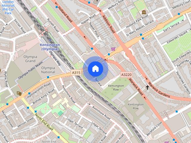 Apartment for rent in Kensington, Greater London