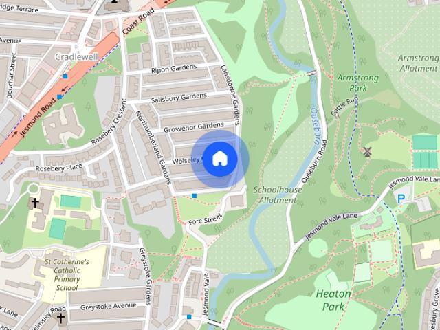 Apartment for rent in Cradlewell, Newcastle upon Tyne