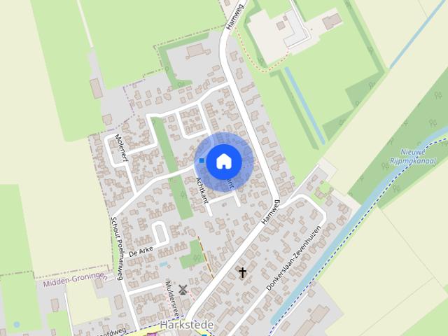 Appartement te huur in Harkstede, Groningen