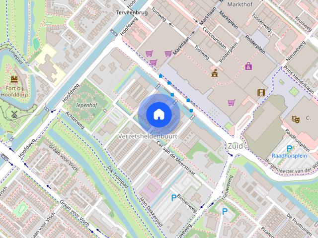 Appartement te huur in Zuid, Hoofddorp
