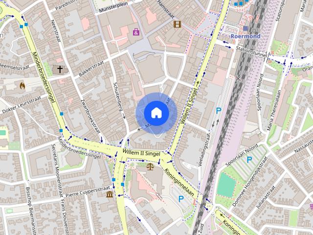 Appartement te huur in Centrum, Roermond