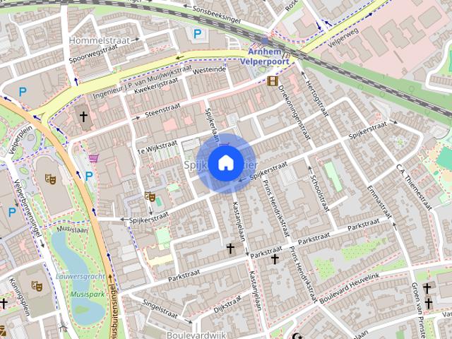 Appartement te huur in Spijkerkwartier, Arnhem