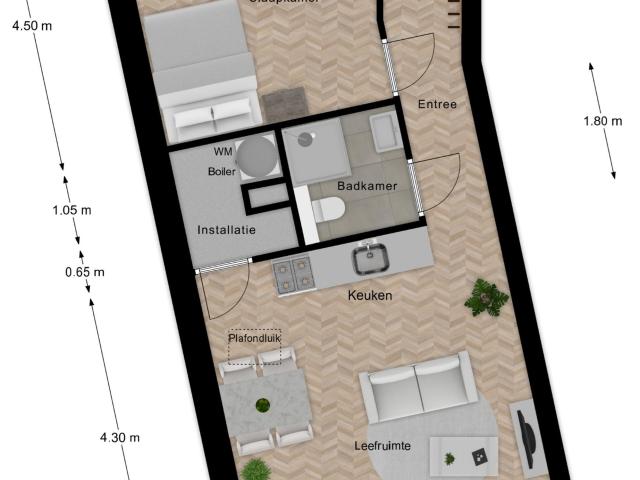 Appartement te huur in Bergeijk, Noord Brabant