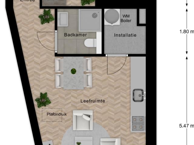 Appartement te huur in Bergeijk, Noord Brabant
