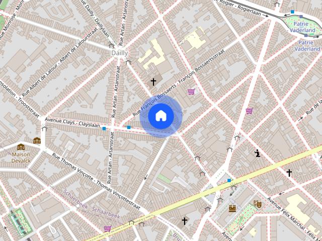 Maison location à Schaarbeek, Bruxelles
