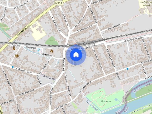 Maison location à Wervicq, West-Vlaanderen