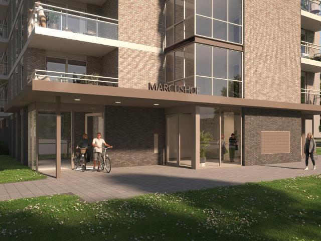 Appartement te huur in Delft, Voorhof