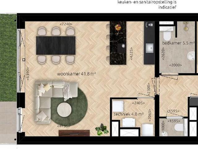 Benedenwoning te koop in Prinsenbeek, Noord Brabant