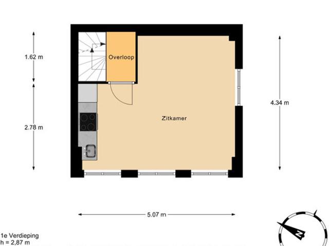 Bovenwoning te koop in Museumkwartier, Den Haag