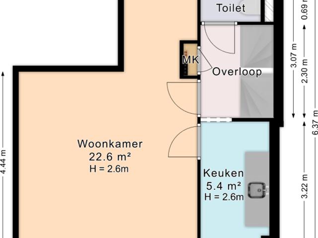 Dubbele Bovenwoning te koop in Rotterdam, Oude Noorden