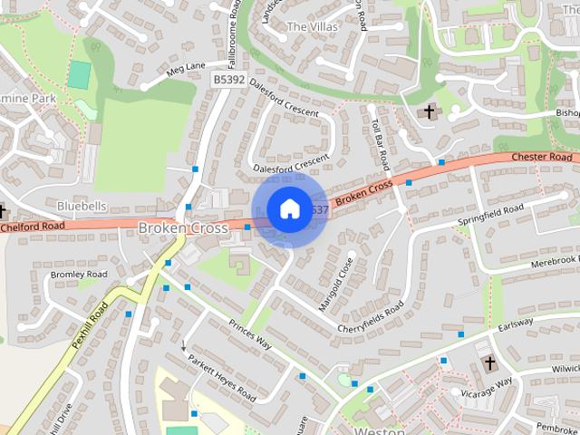 Apartment for rent in Broken Cross, Macclesfield