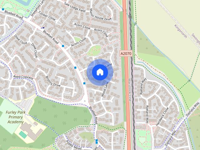 House for rent in Bridgefield, Ashford