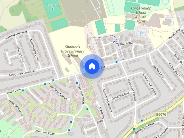 House for rent in High Matlock, Sheffield