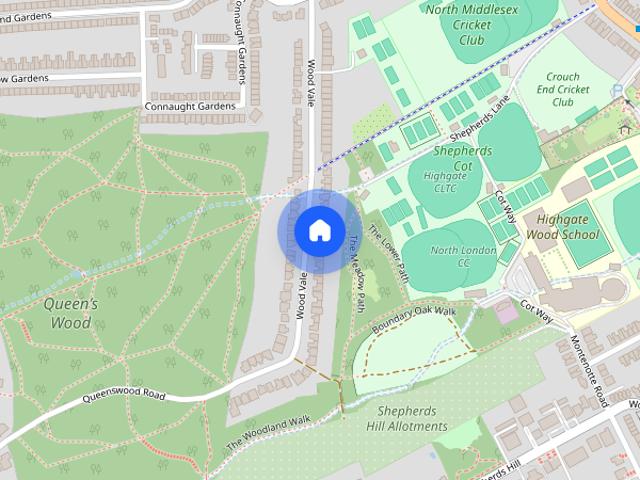 House for rent in Shepherd's Hill, Muswell Hill