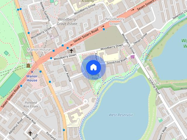 Apartment for rent in Woodberry Down, Greater London