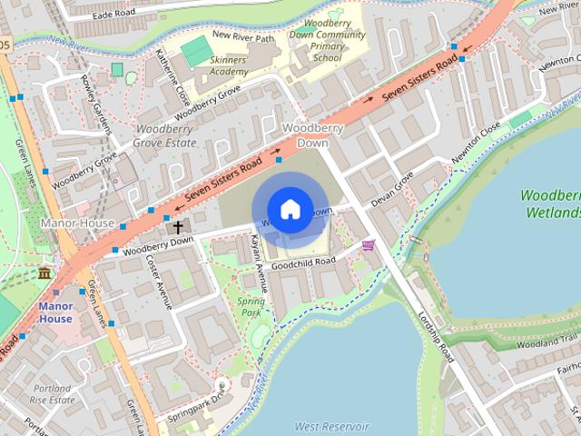 Apartment for rent in Woodberry Down, Greater London