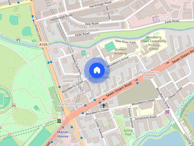 Apartment for rent in Woodberry Grove Estate, Greater London