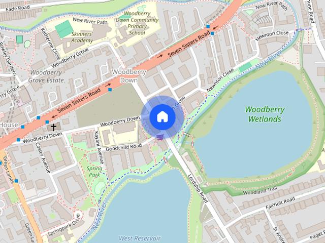 Apartment for rent in Woodberry Down, Greater London