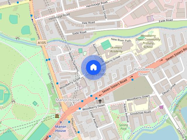 Apartment for rent in Woodberry Grove Estate, Greater London