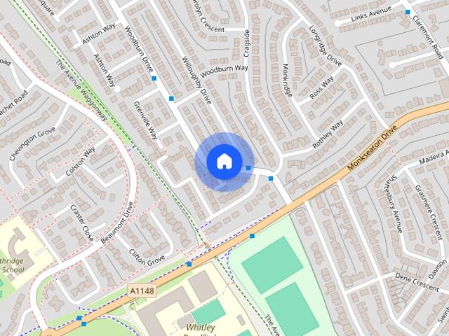 House for rent in Whitley Bay, North Tyneside