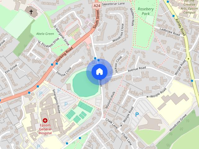 House for rent in Woodcote, Epsom