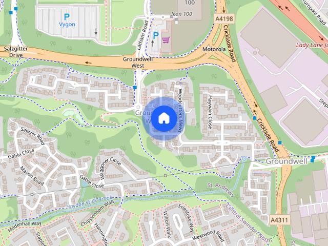 House for rent in Abbey Meads, Swindon