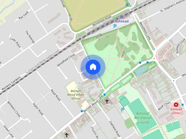 Apartment for rent in Pachesham Park, Surrey