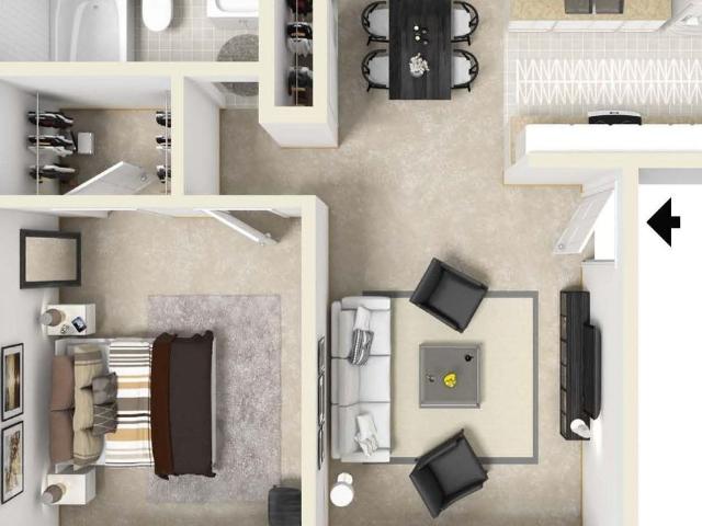 Apartment for rent in Carmichael, California