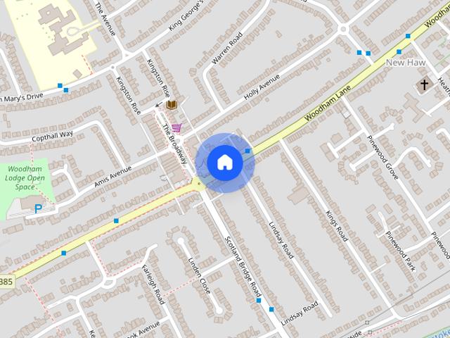 Apartment for rent in West Byfleet, Woking
