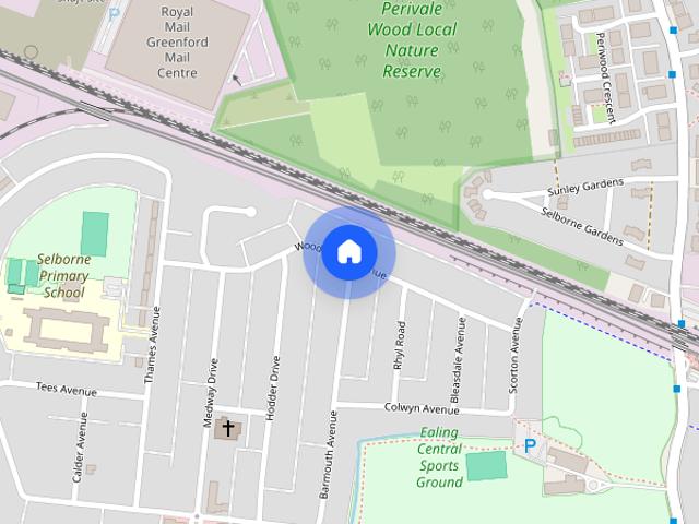Apartment for rent in London Borough of Ealing, Perivale