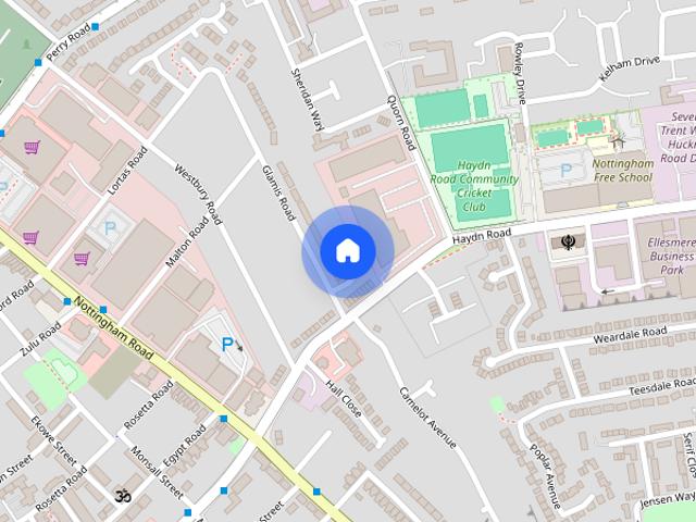 Apartment for rent in Bulwell, City of Nottingham