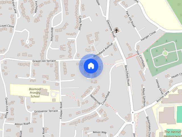 House for rent in Pouchen End, Hertfordshire