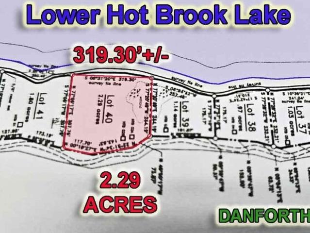Land for sale in Danforth, Maine