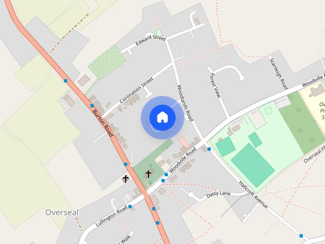 House for rent in Overseal, South Derbyshire