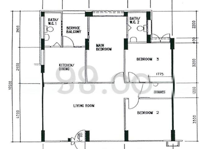 Detached House for sale in 23 North West