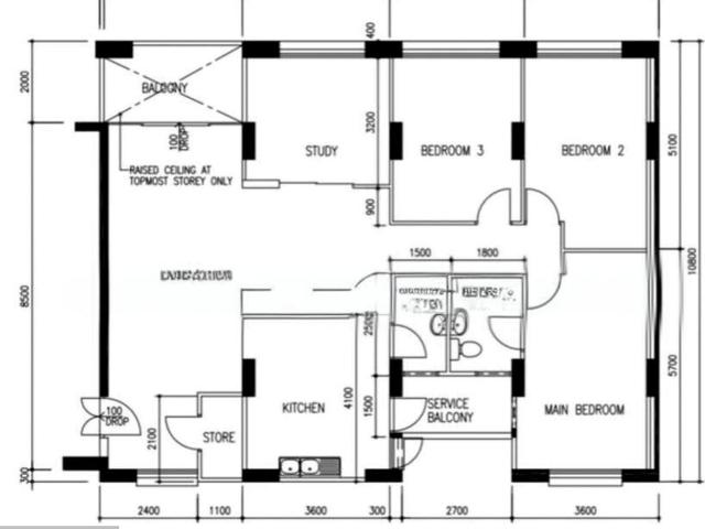 Detached House for sale in 23 North West