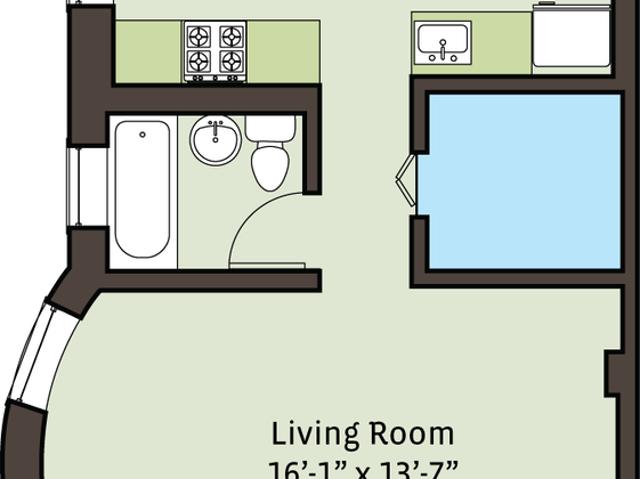 Apartment for rent in Chicago Park, Illinois