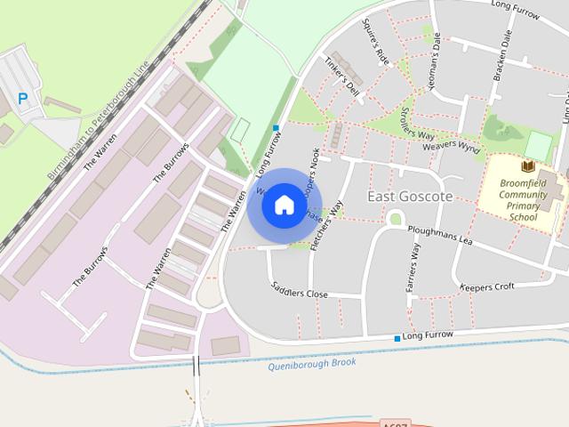 House for rent in Elmfield, Leicestershire