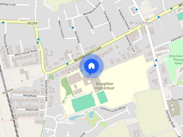 House for rent in Broughton, Preston