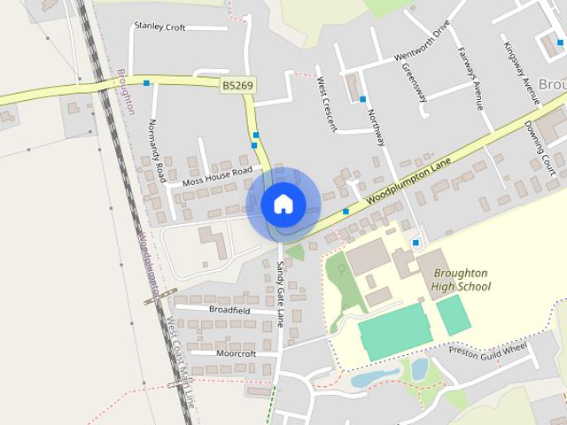 House for rent in Broughton, Preston