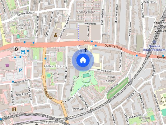 Apartment for rent in Cossall Estate, Greater London