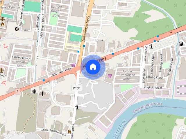 Apartment for rent in Wellesley, Penang