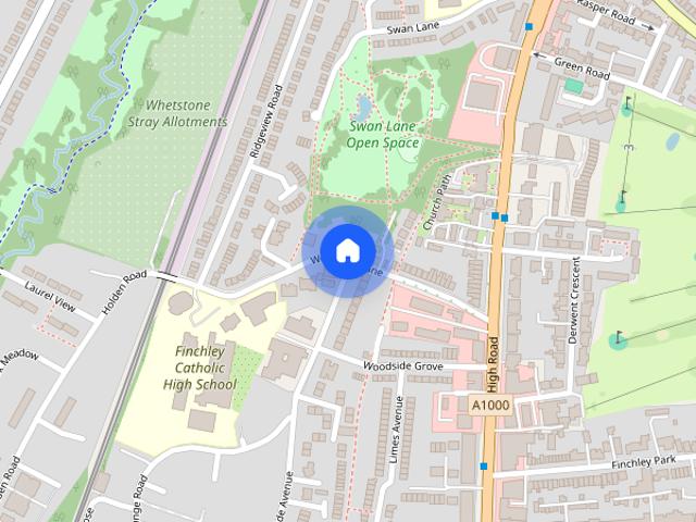 Apartment for rent in Woodside Park, Greater London