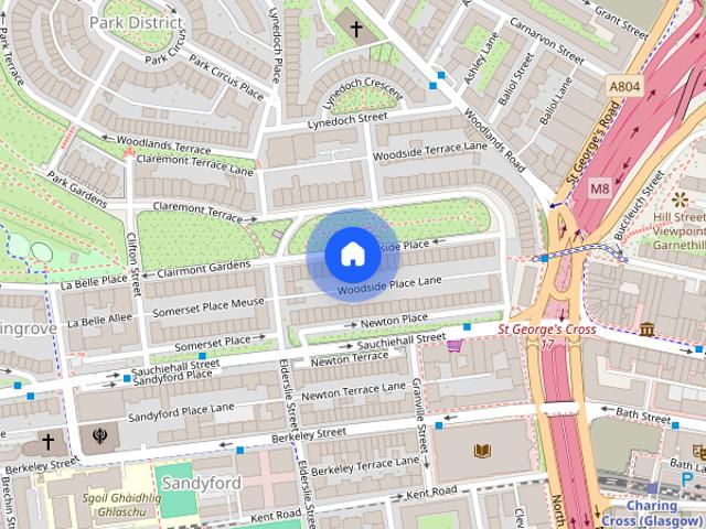 Apartment for rent in Sandyford, Glasgow