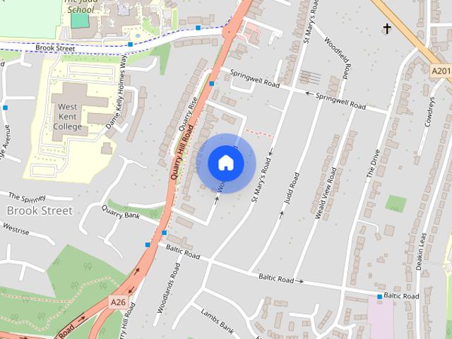 House for rent in Brook Street, Bourne Vale