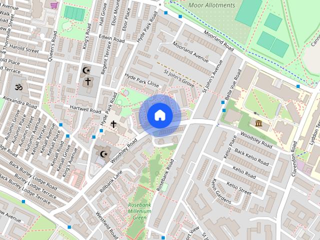 Apartment for rent in Hyde Park, Leeds