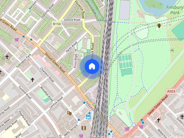 Apartment for rent in Stroud Green, Greater London